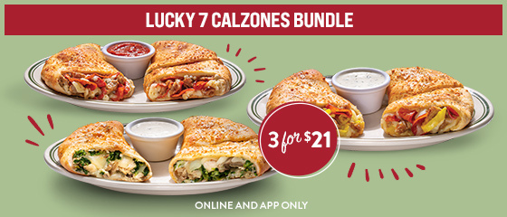 Lucky $7 Calzone Bundle Menu Item