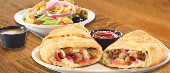 Large Combo: Calzone + Side Menu Item