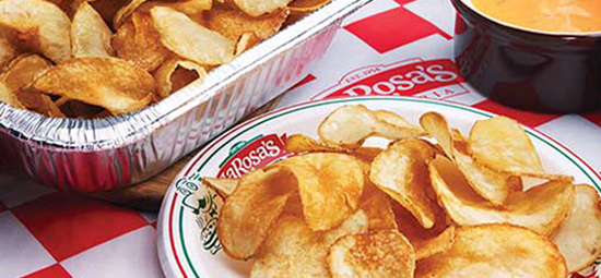 Tray of Kitchen Chips Menu Item