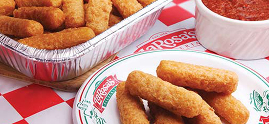 Tray of Fried Cheesesticks Menu Item
