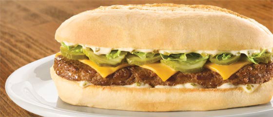 Diner-Style Steak Hoagy Menu Item