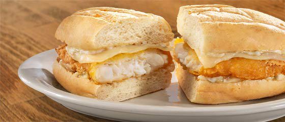 Beer-Battered Fish Hoagy Menu Item