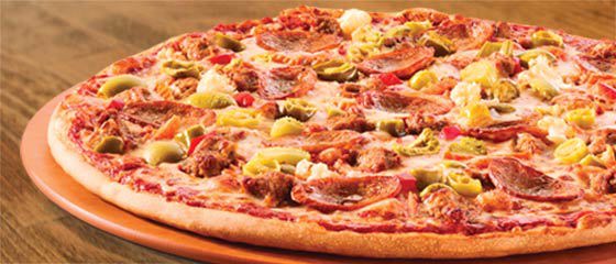 Hot Italian Pizza Menu Item