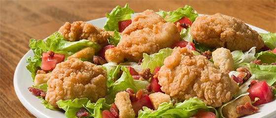JoJo's BLT Salad w/ Crispy Chicken