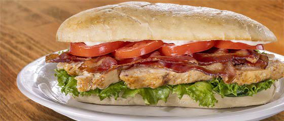 Chicken Club Hoagy Menu Item