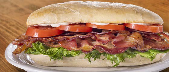 BLT Hoagy Menu Item