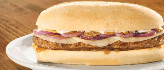 Mushroom Melt Steak Hoagy Menu Item