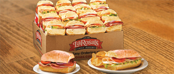 Tray of Hoagys Menu Item