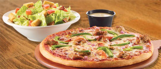 Large Combo: Small Specialty Pizza + Side Menu Item