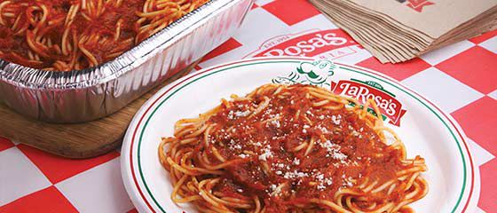 Spaghetti With Family Recipe Pizza Sauce