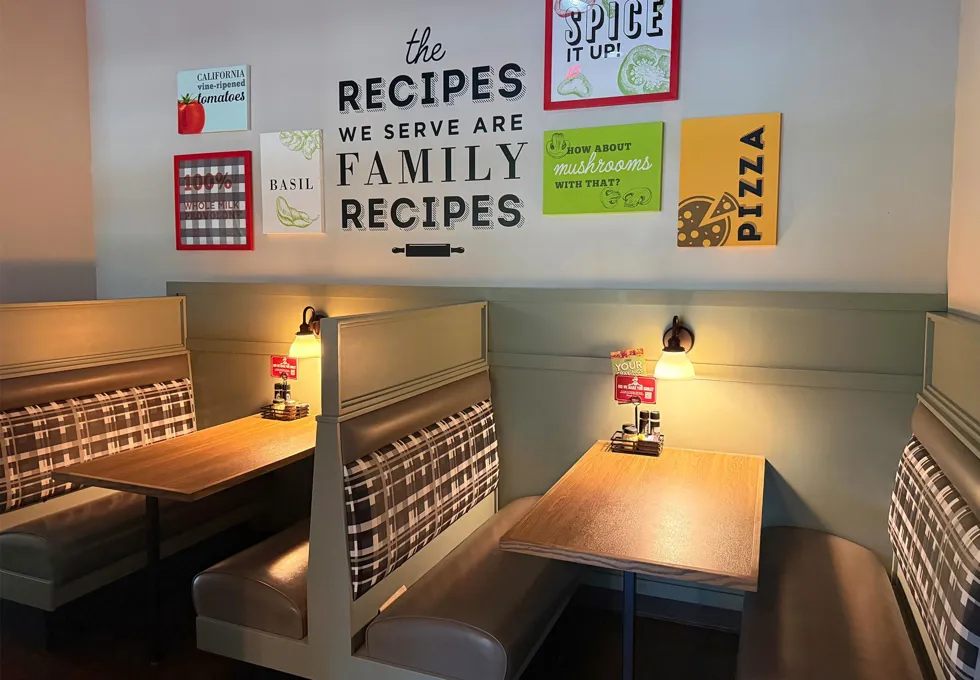 Dining Room booths